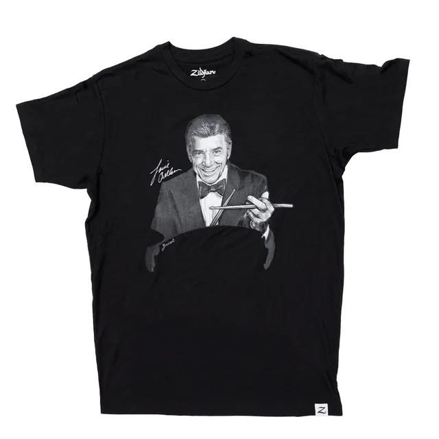 Zildjian Legends Louie Bellson T-Shirt Schwarz Baumwolle