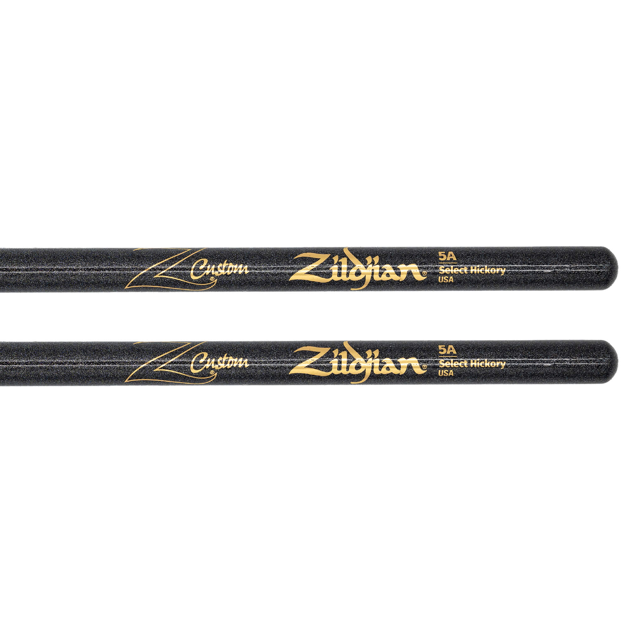 Zildjian Z Custom 5A Drumsticks Holzspitze Black Chroma Paar