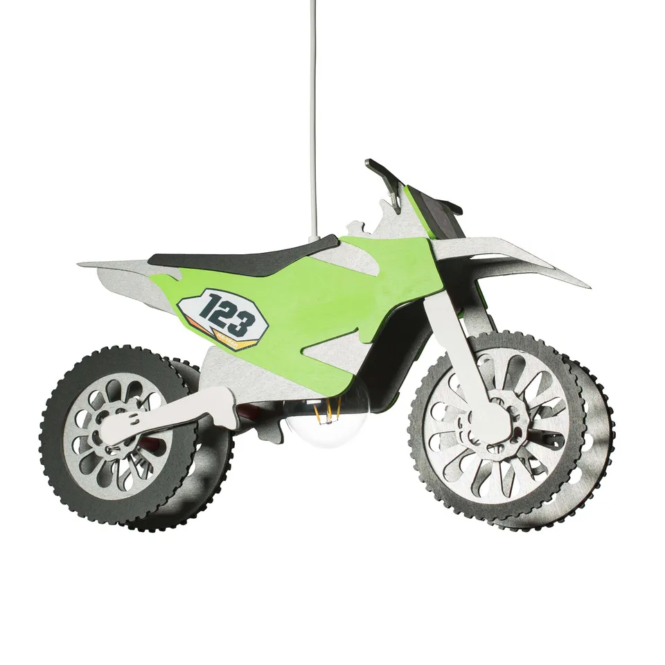 Elobra Kids Motocrossmaschine Pendelleuchte Kinderzimmer