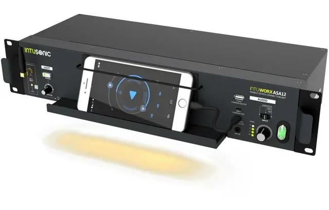 INTUSONIC INTUWORX ASA12 Anschlussfeld USB-C Klinke Funk