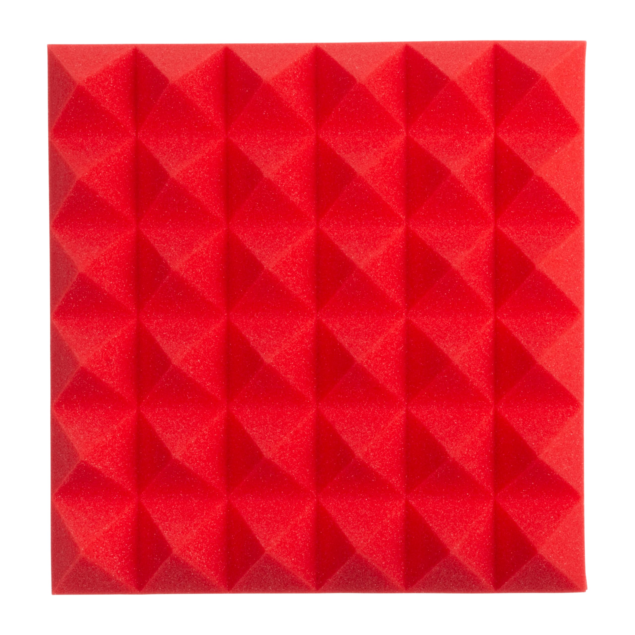 Gator Frameworks Akustikpanel 12x12 Rot 8er Set Pyramide