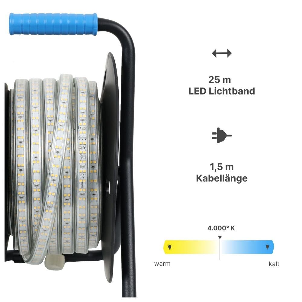 Ledino Wickede LED-Strip 10m neutralweiß 4000K 13000lm