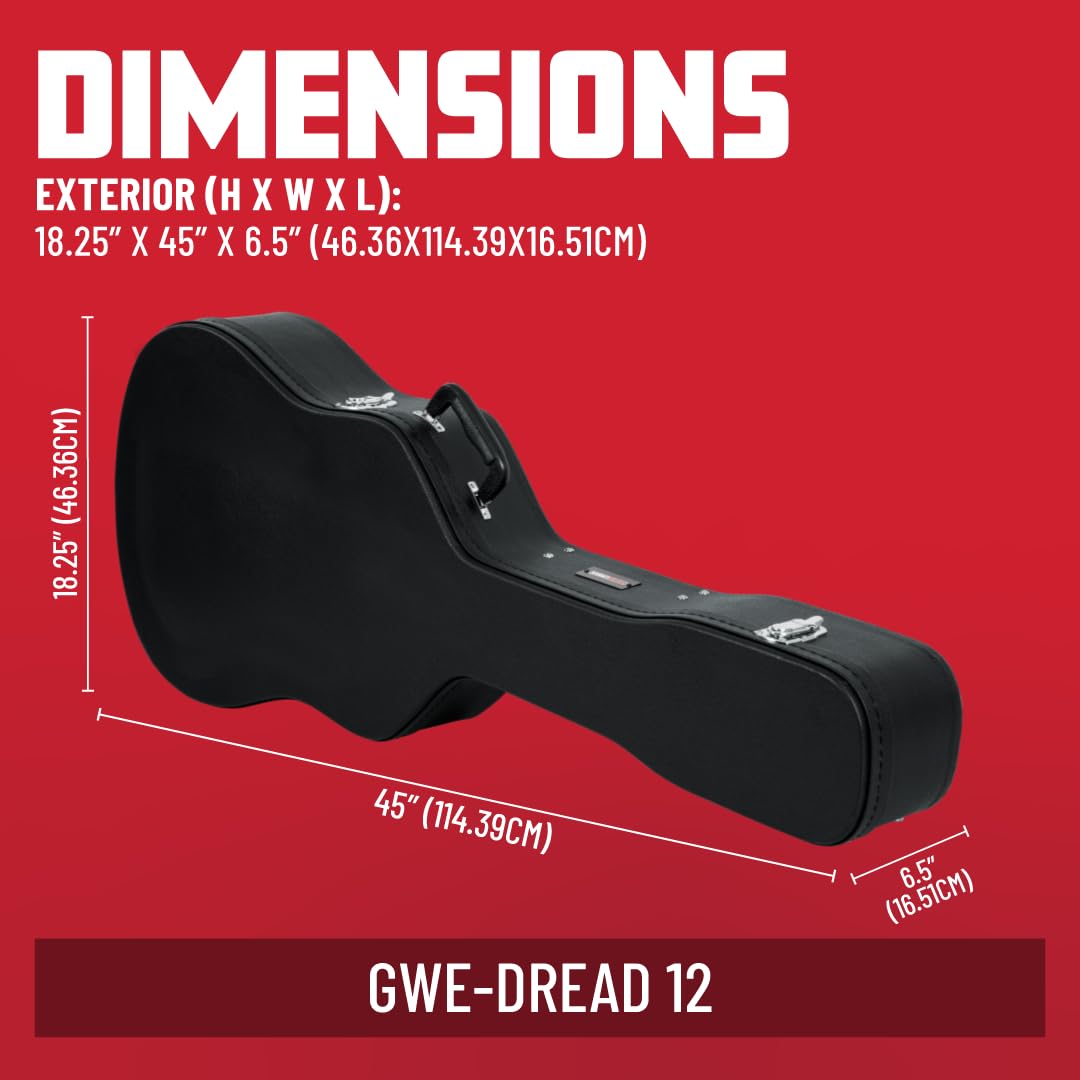 Gator GWE-Dread 12 Gitarrenkoffer 12-saitig