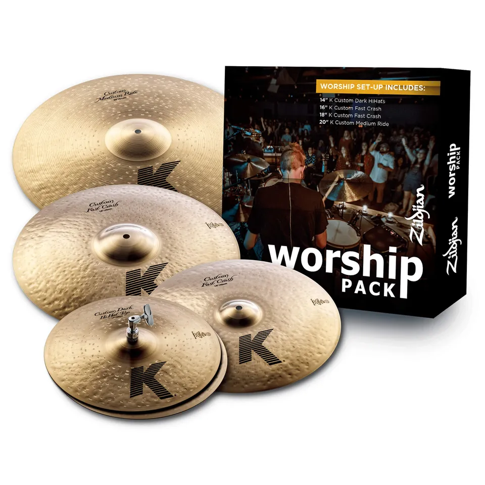 Zildjian K Custom Worship Becken-Set 14/16/18/20