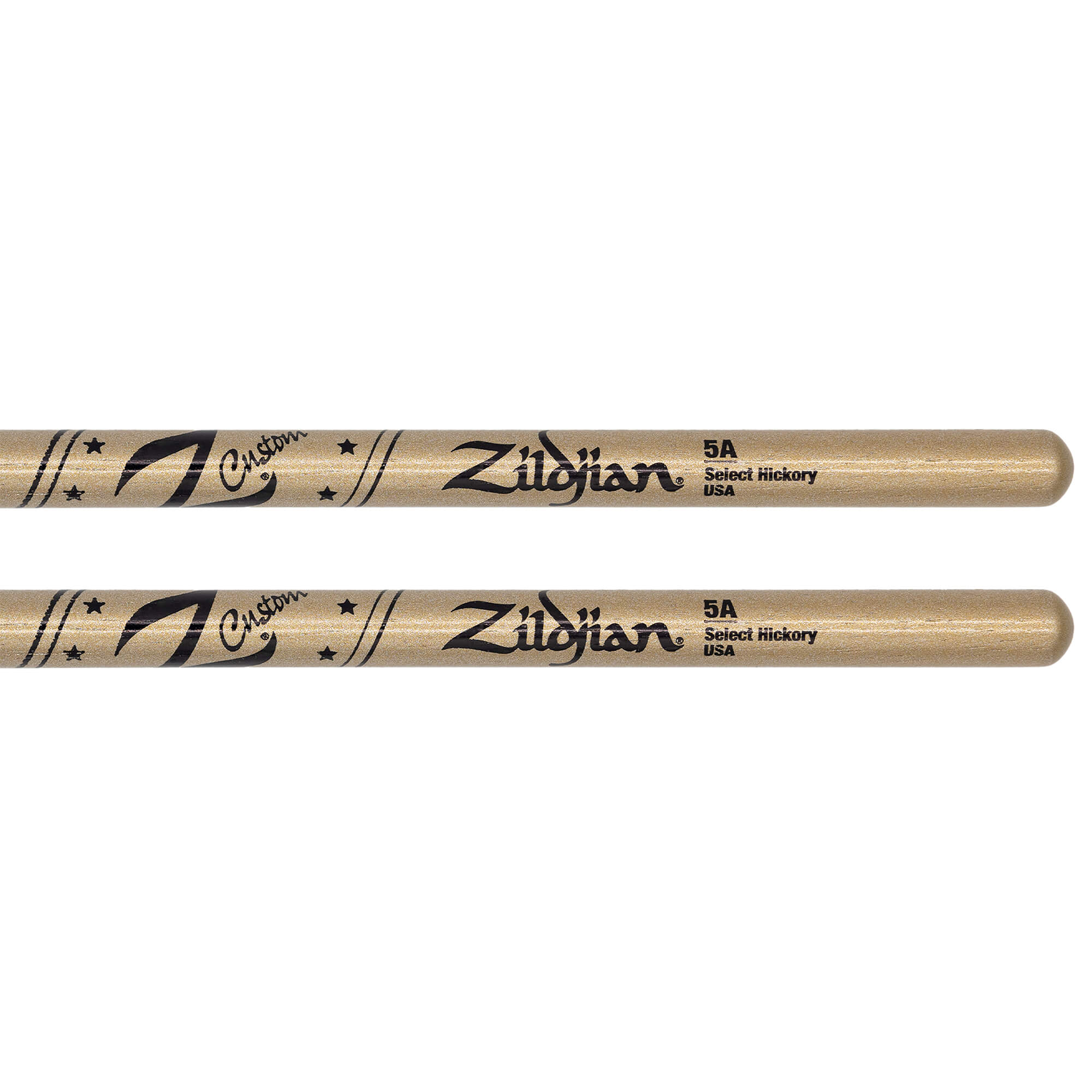 Zildjian Z Custom LE Drumsticks 5A Gold Chroma Holzkopf