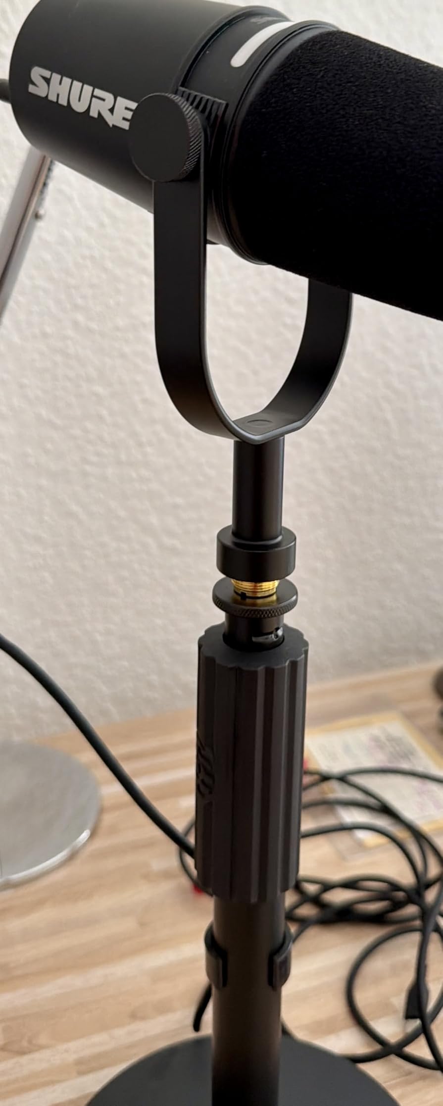 Gator Shure SH-DESKTOP1 Desktop-Mikrofonständer schwarz höhenverstellbar