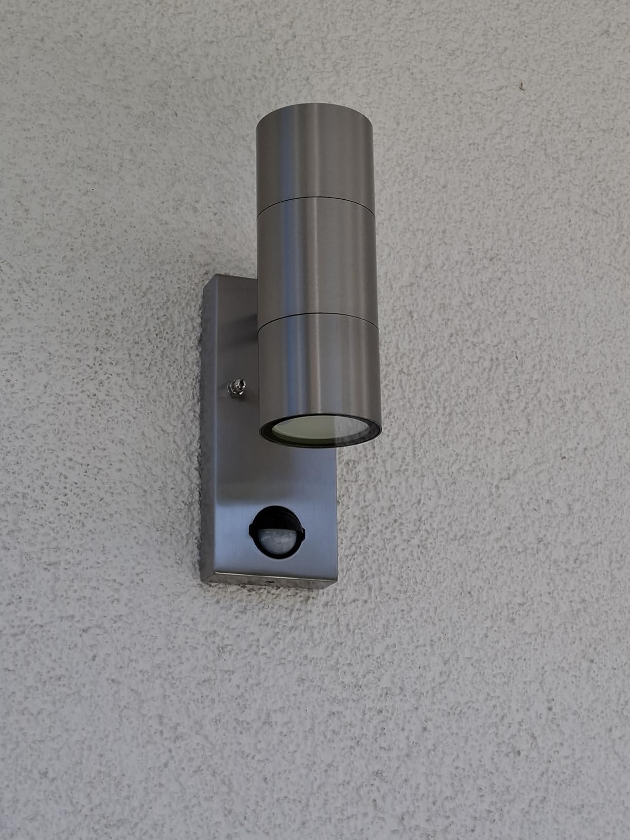 Alusso Security Light Außenlampe Sensor Silber GU10