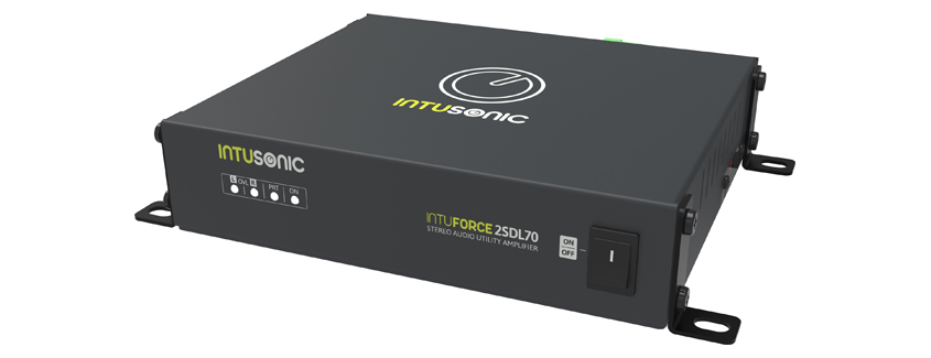 INTUSONIC INTUFORCE 2SDL70 Endstufe Class-D 2-Kanal kompakt