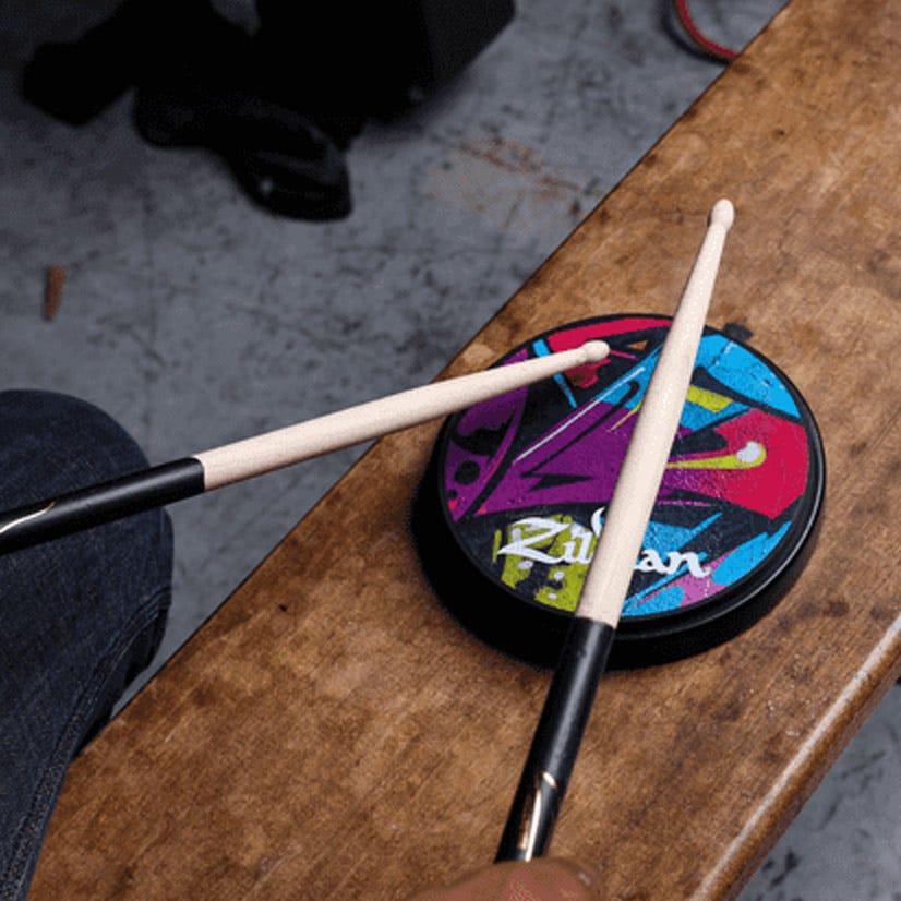 Zildjian Graffiti Practice Pad 6 Zoll Übungspad Silikon