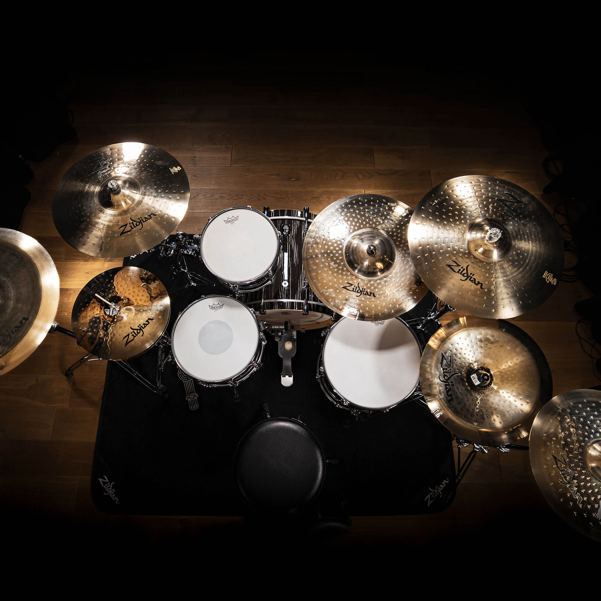 Zildjian Z Custom HiHat Becken Paar 14 Zoll brilliant