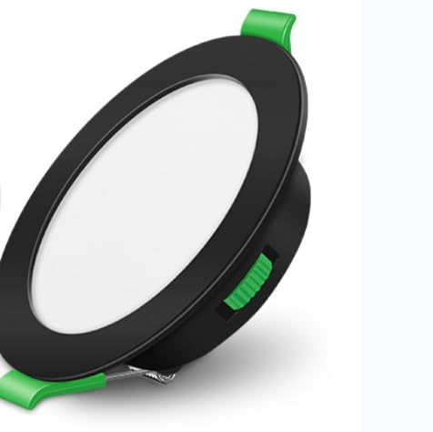 Alusso LED Einbaustrahler Schwarz 10W 12er Set 3000K-6500K