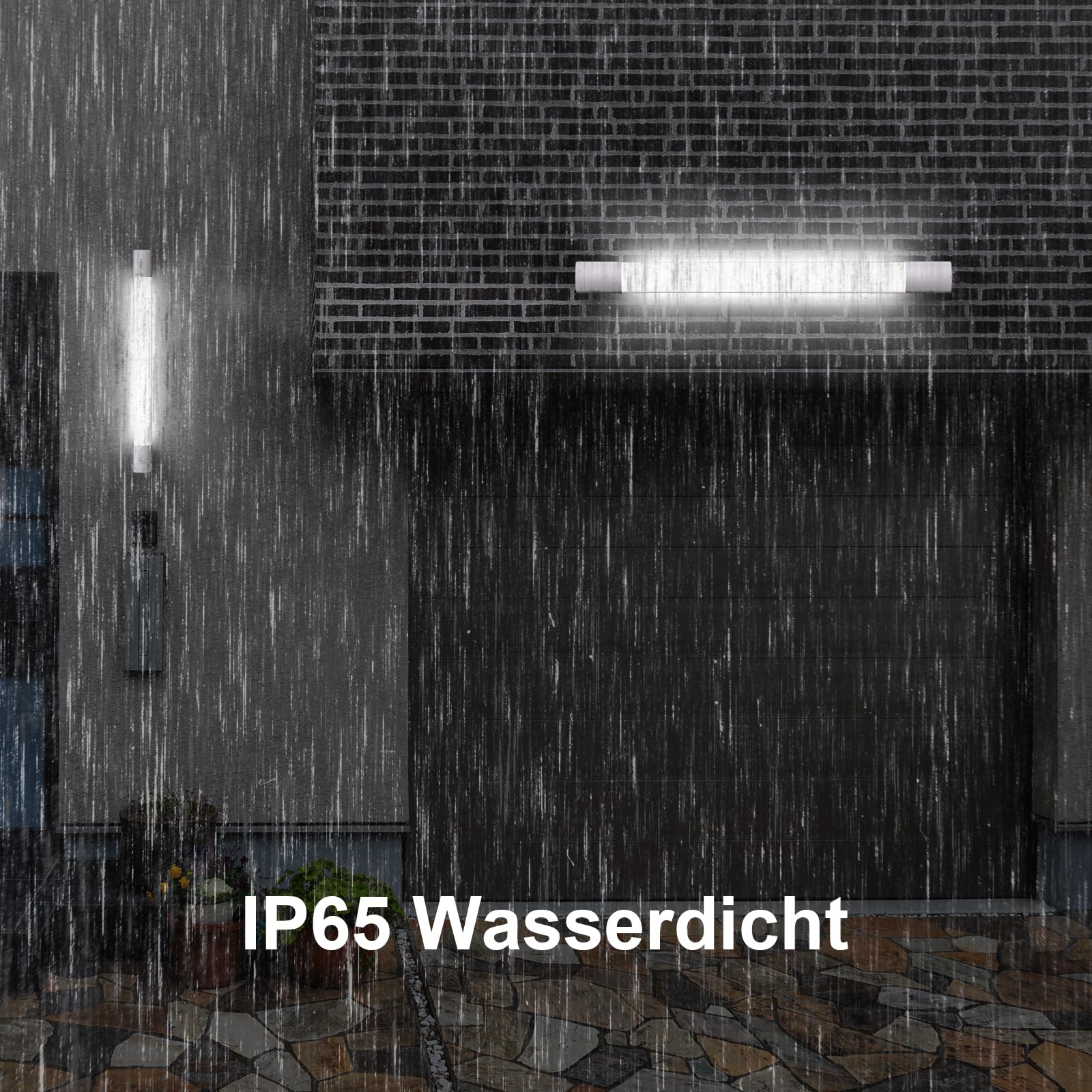 Modlicht LED Feuchtraumleuchte 120CM 36W Weiß IP65
