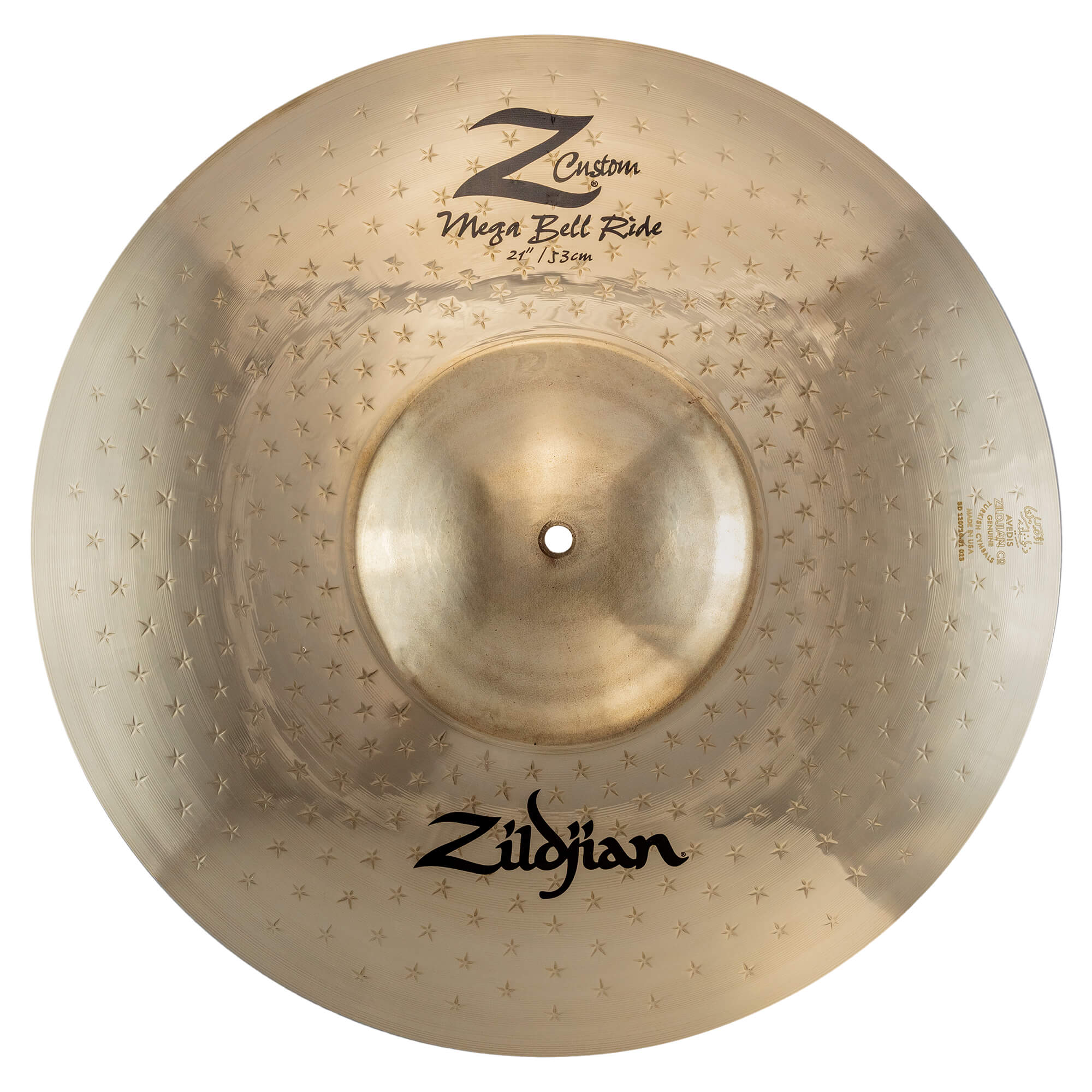 Zildjian Z Custom 21 Mega Bell Ride Becken brilliant
