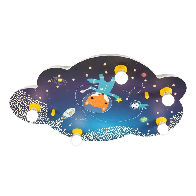 Elobra Little Astronauts Space Mission Deckenleuchte Wolke