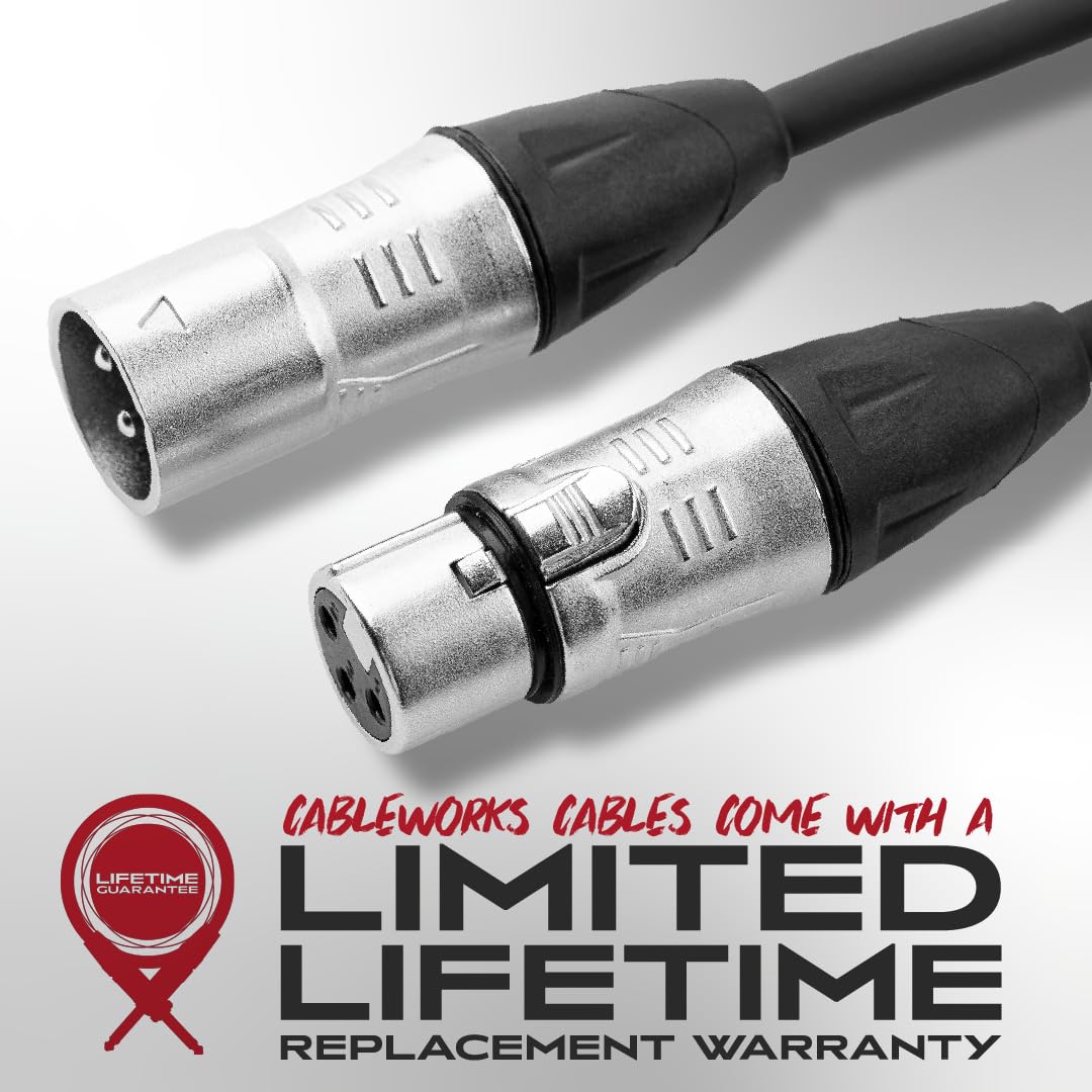 Gator Cables GCWB-XLR-20 XLR-Kabel 6 m Bühnensignal