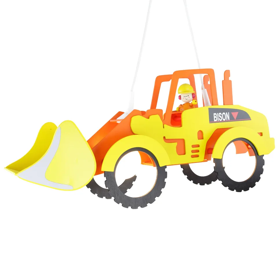 Elobra Kids Radlader Markus Pendelleuchte 60 cm Holz