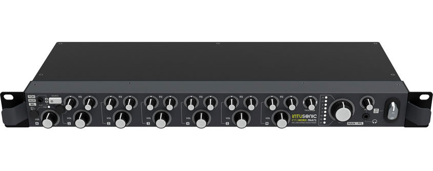 INTUSONIC INTUWORX PAA71 Mischpult 7-Kanal Mikrofon Line