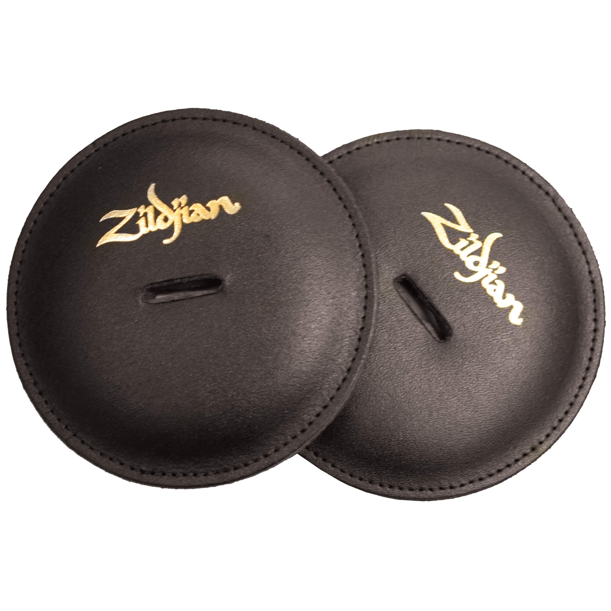 Zildjian Drummer Leather Pads Becken Paar Kunstleder