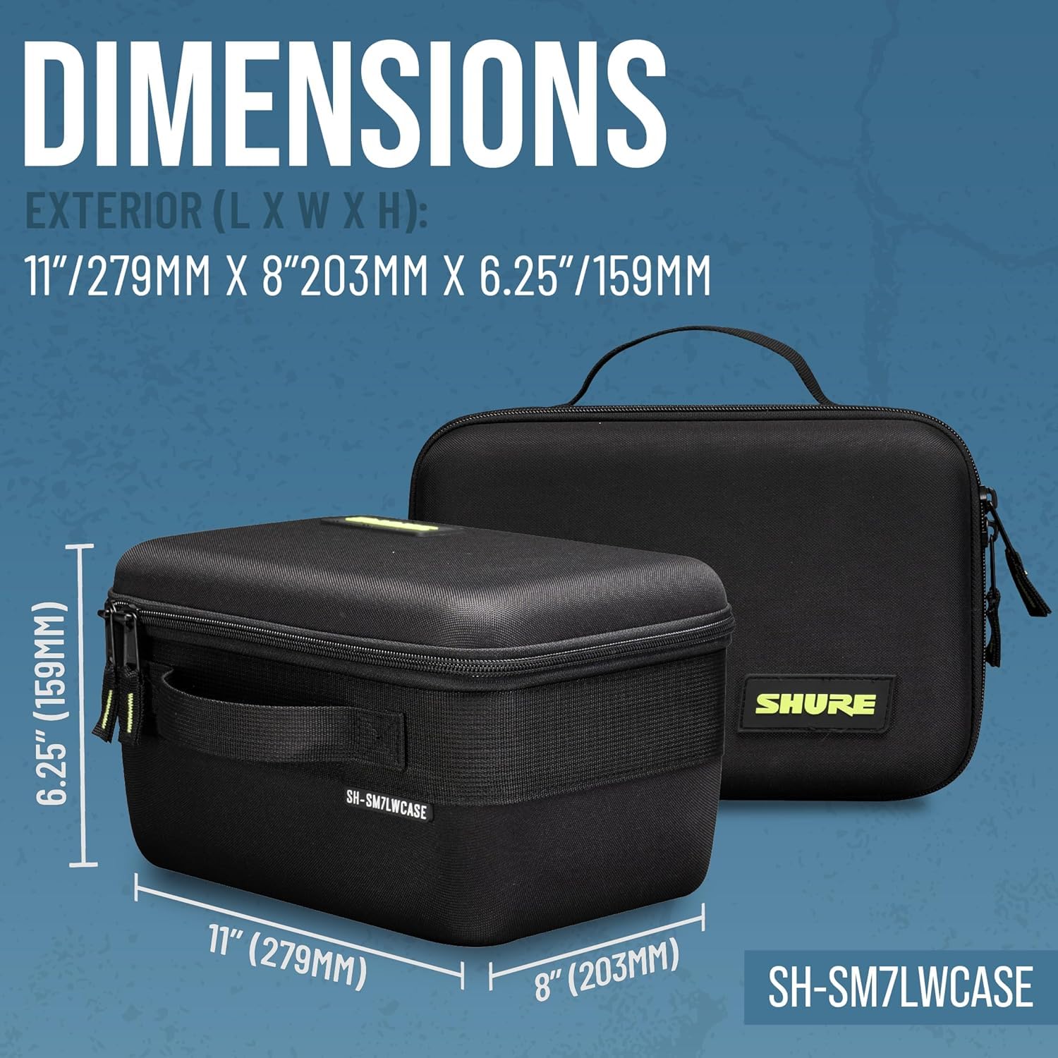 Shure by Gator SH-SM7LWCASE Mikrofonkoffer SM7 passgenau