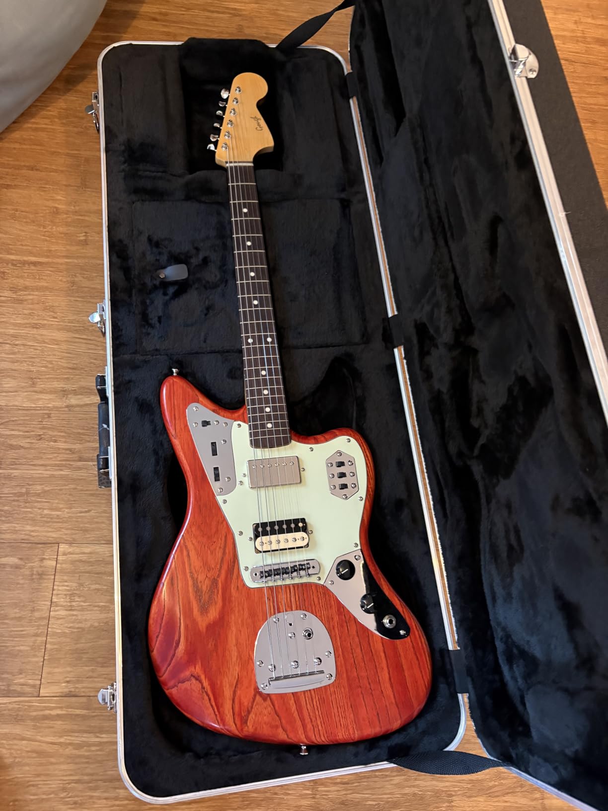 Gator Deluxe GC-JMASTER Jazzmaster Gitarrenkoffer ABS Schwarz