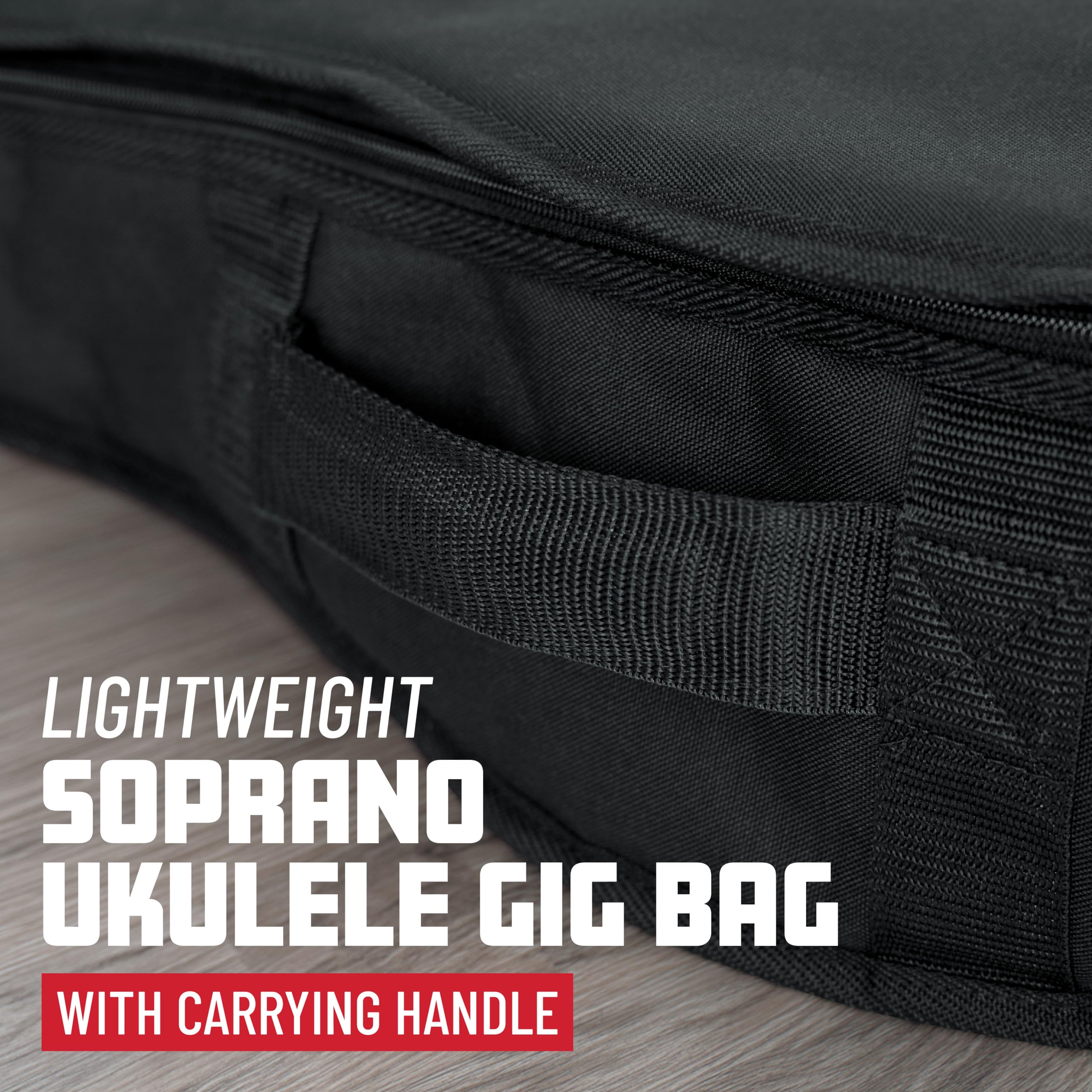 Gator GBE-UKE-SOP Gigbag Sopran Ukulele schwarz 10mm