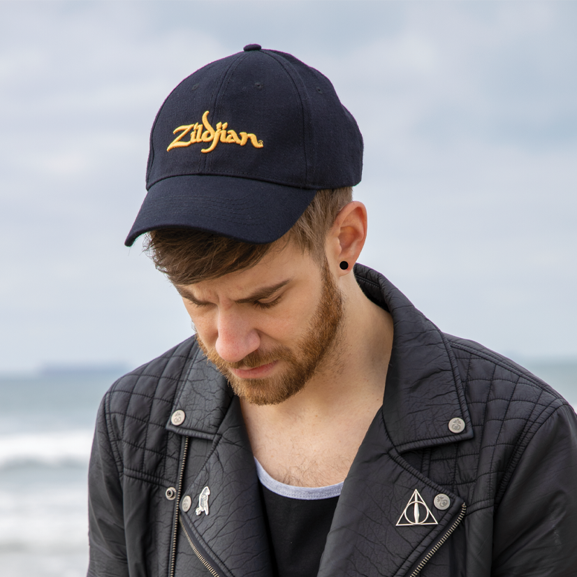 Zildjian Apparel Classic Black Baseball Cap Schwarz Baumwolle