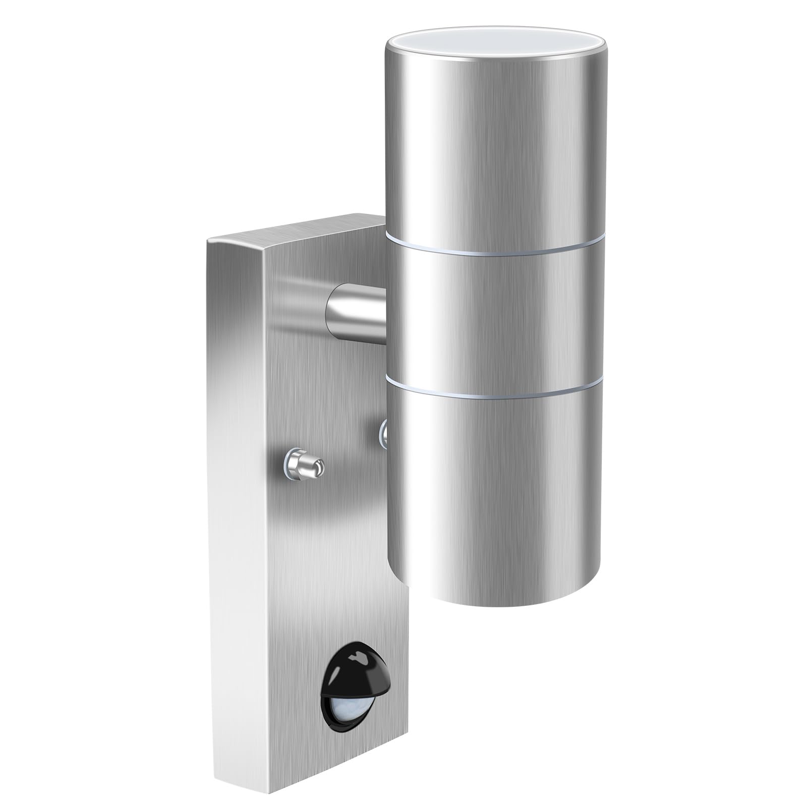 Alusso Security Light 8W Außenleuchte Silber mit Sensor