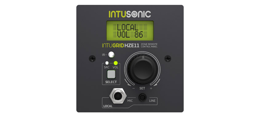 INTUSONIC INTUGRID HMA74 Audiosteuerung 4-Zonen Router