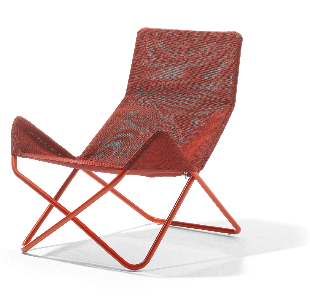 Richard Lampert In-Out Mini Stuhl blutorange Outdoor