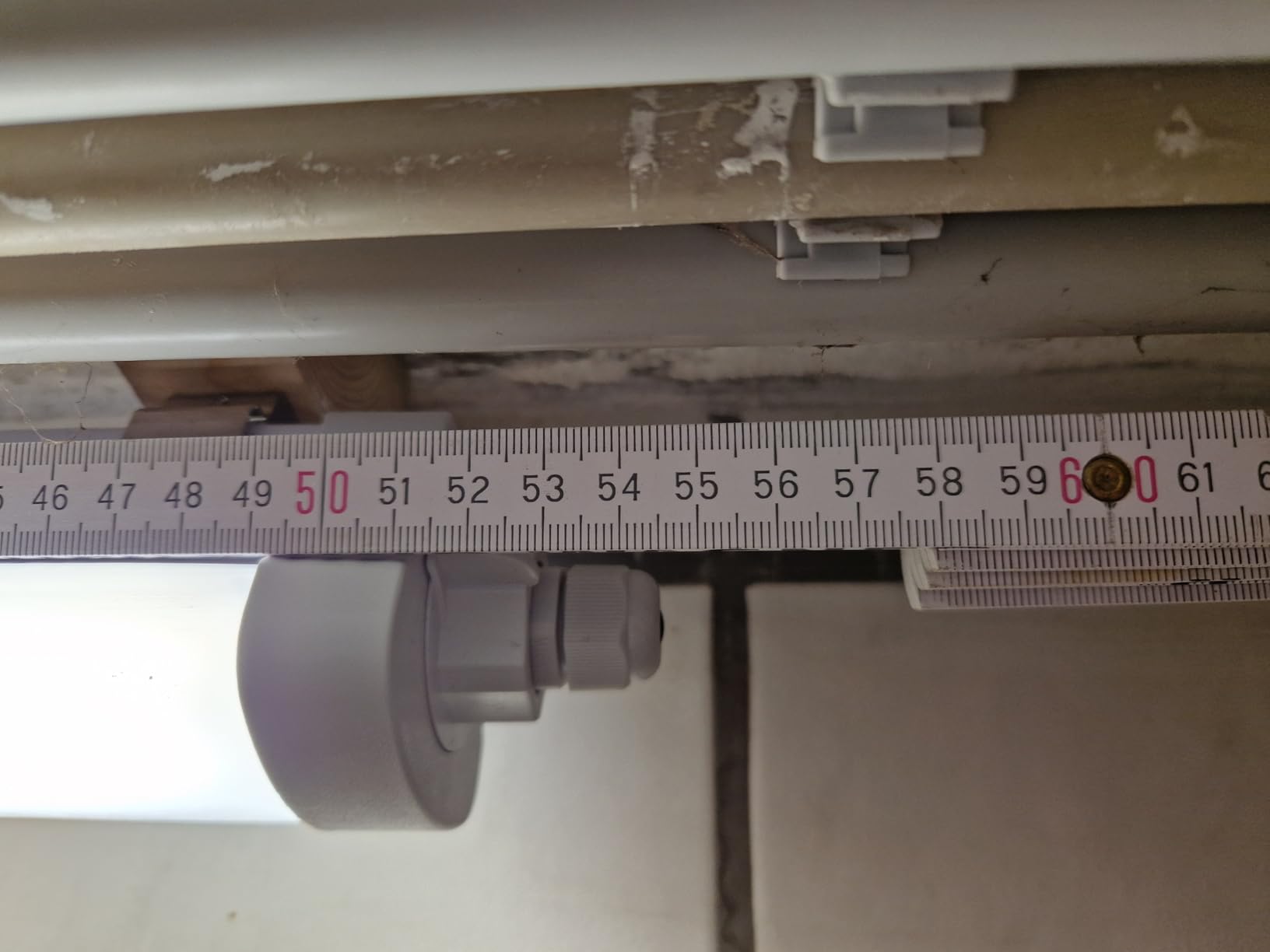 Alusso Feuchtraumleuchte LED 120cm 4000K IP65 2 Stück