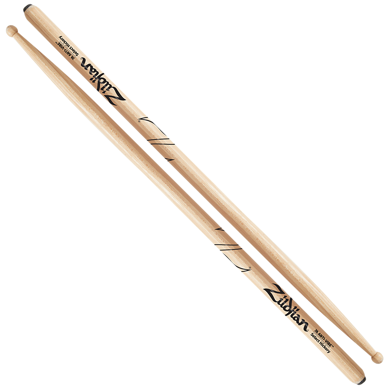 Zildjian 7A Anti-Vibe Drumsticks Hickory Paar
