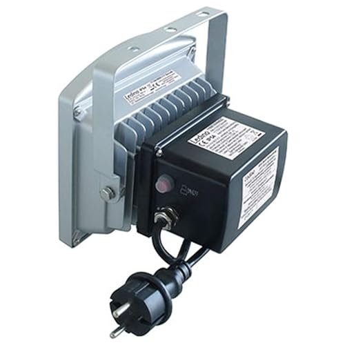 Ledino Benrath LED-Notlichtstrahler 10W 6500K silber