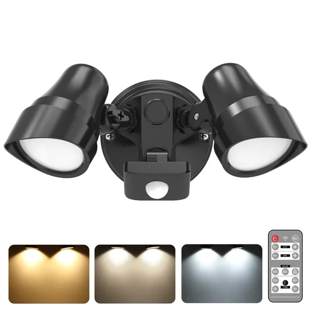 Alusso Security Light Strahler 25W Doppel Fernbedienung