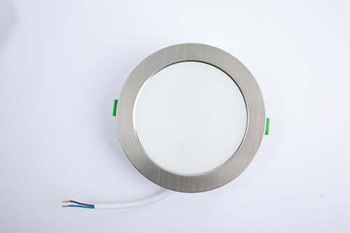Alusso LED Einbaustrahler Nickel 4W 12er Set 3000K-6500K