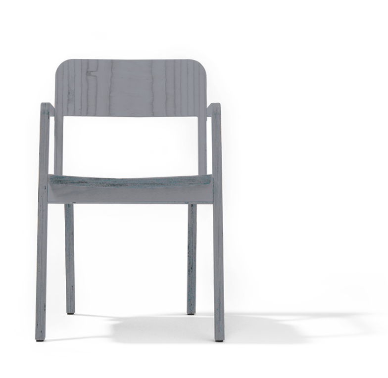 Richard Lampert Prater Chair Stuhl grau