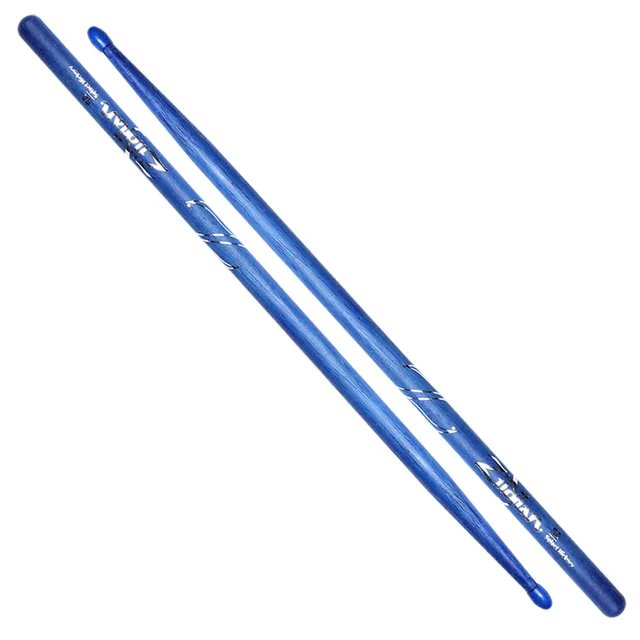 Zildjian 5A Nylon Blue Drumsticks Hickory blau
