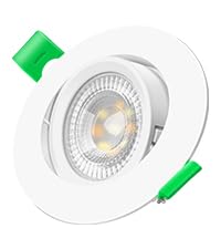 Alusso Recessed Ceiling Light Einbaustrahler 5W 6er Pack 6000K IP44