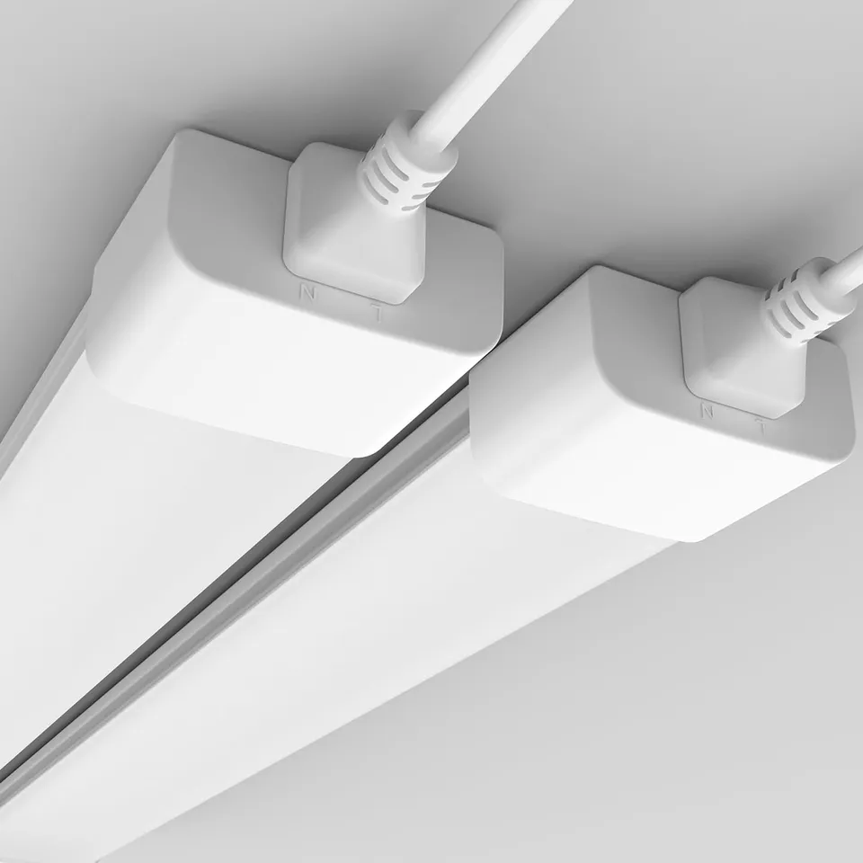 Modlicht LED Feuchtraumleuchte 150cm Kaltweiß 2 Stück