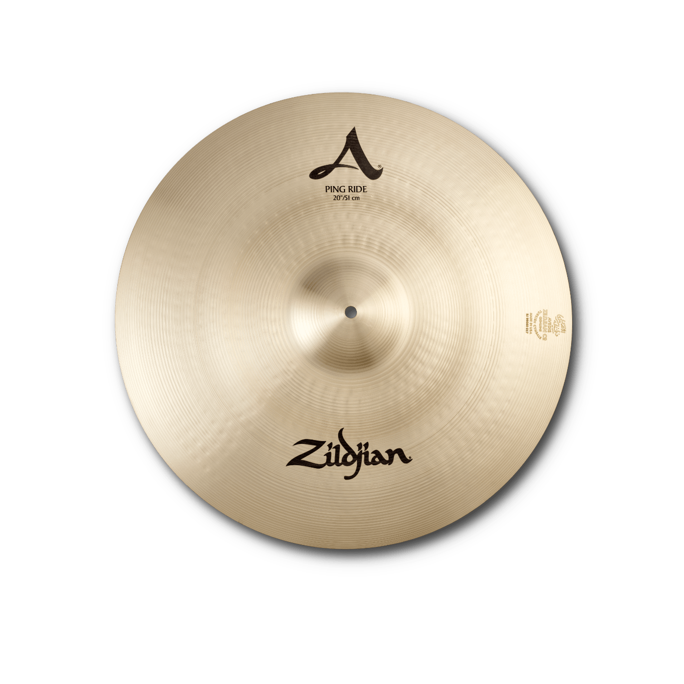Zildjian A Family 20" Ping Ride Becken 20 Zoll klar