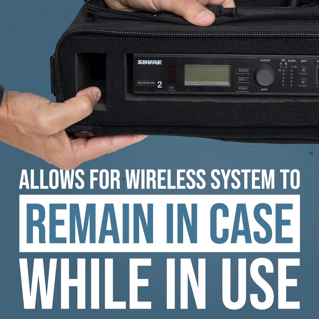 Shure by Gator SH-WSYS-BAG Mikrofontasche Wireless 1-fach