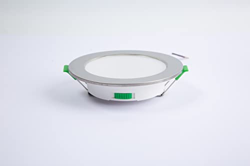 Alusso Recessed Ceiling Light 7W Einbaustrahler Nickel 12er Set