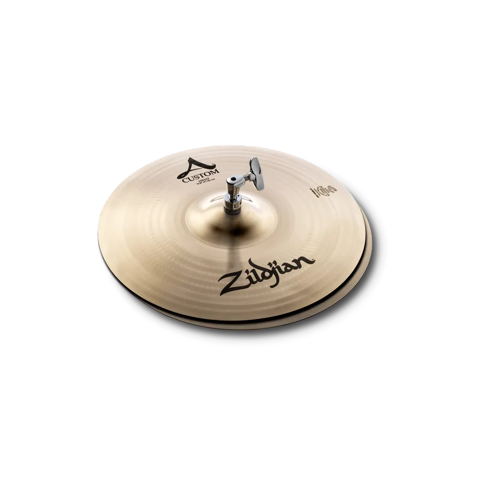 Zildjian A Custom HiHat Becken Paar brilliant hell