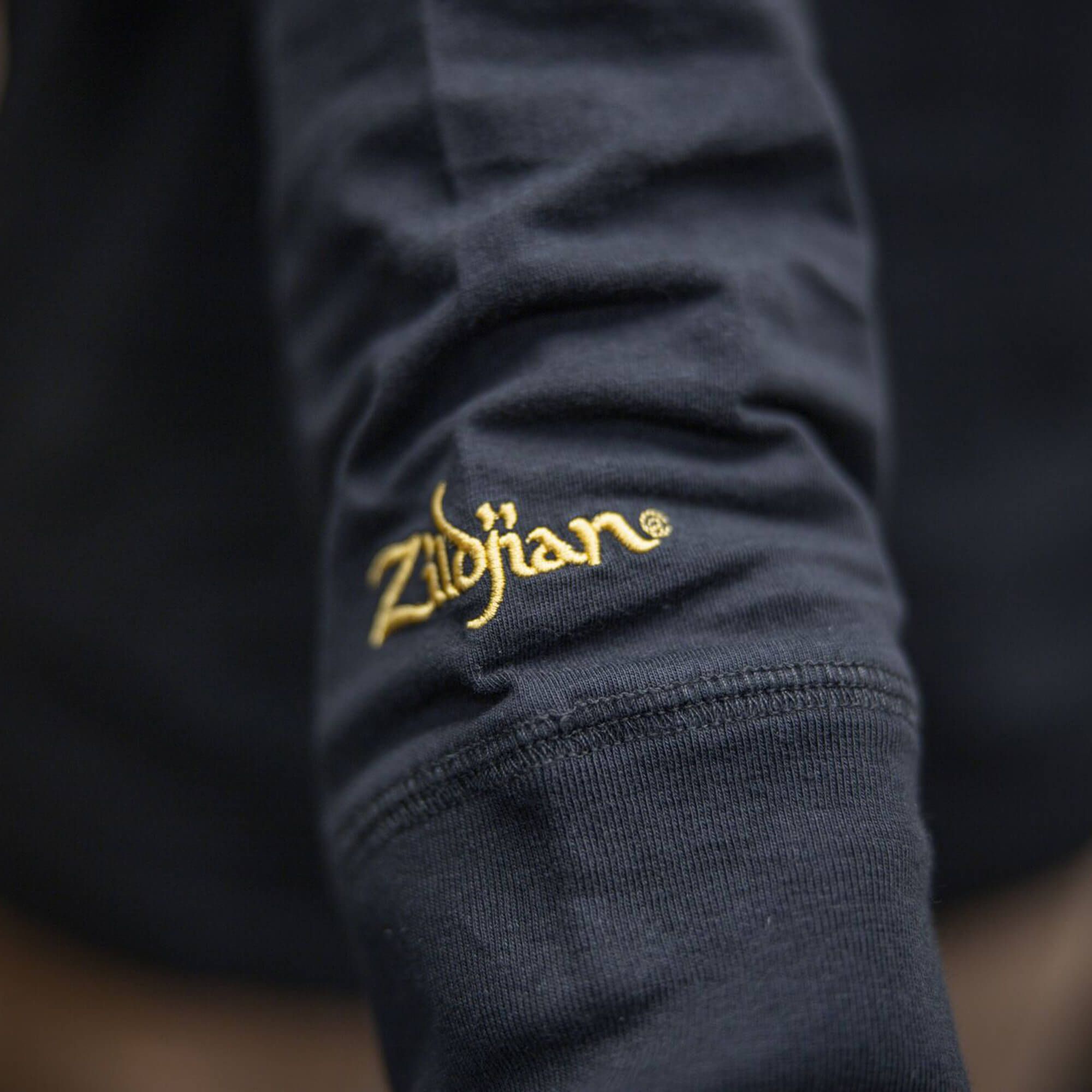Zildjian Long Sleeve Black Tee Langarmshirt Schwarz Baumwolle