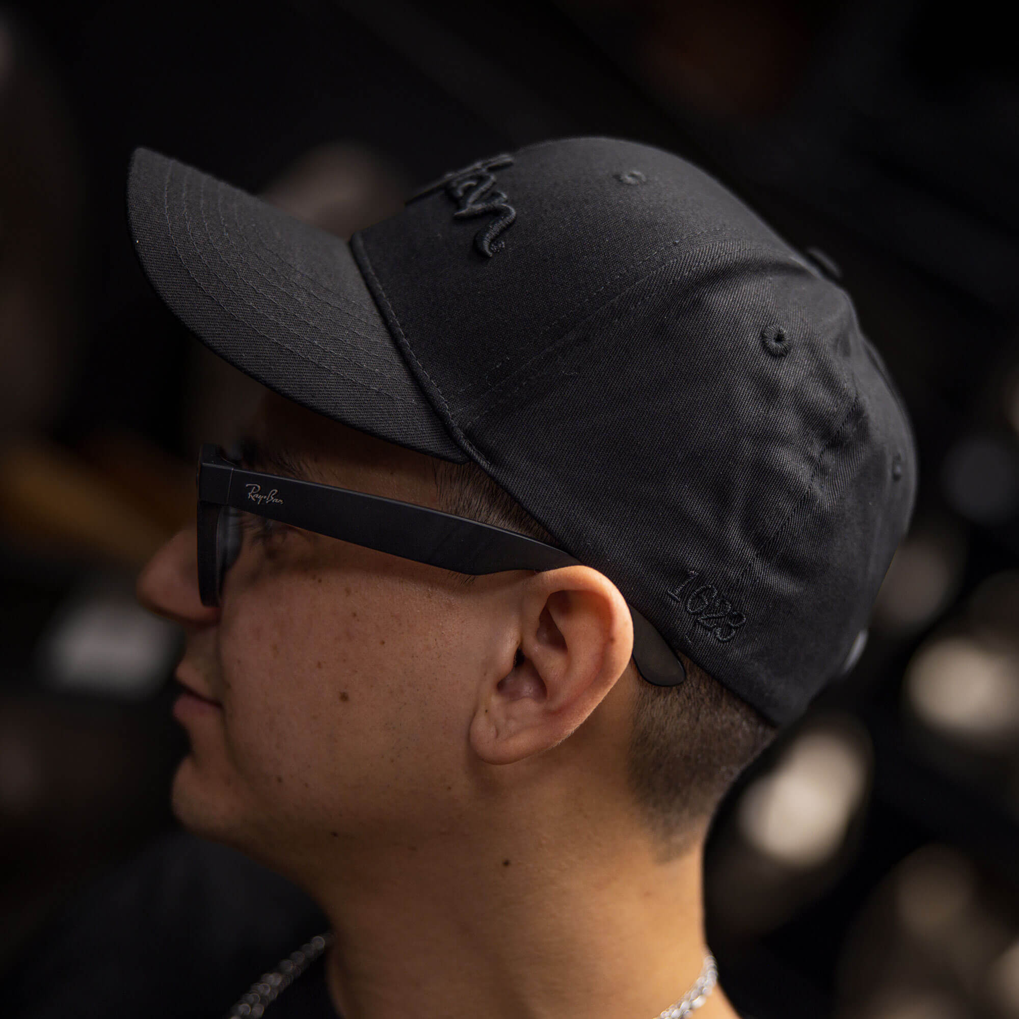 Zildjian Blackout Stretch Fit Cap schwarz Größe M/L