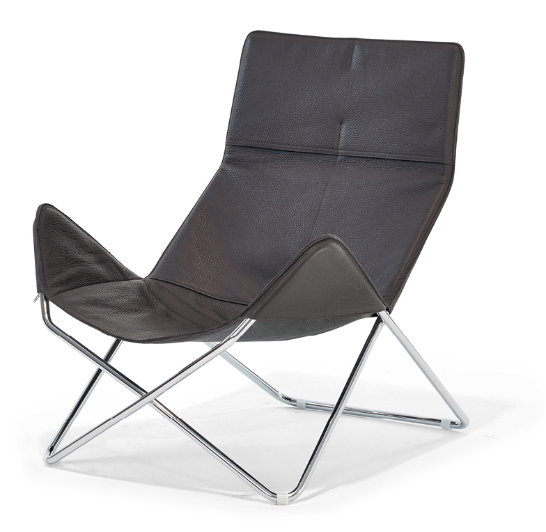 Richard Lampert In-Out Sessel Bezug abnehmbar Hanf