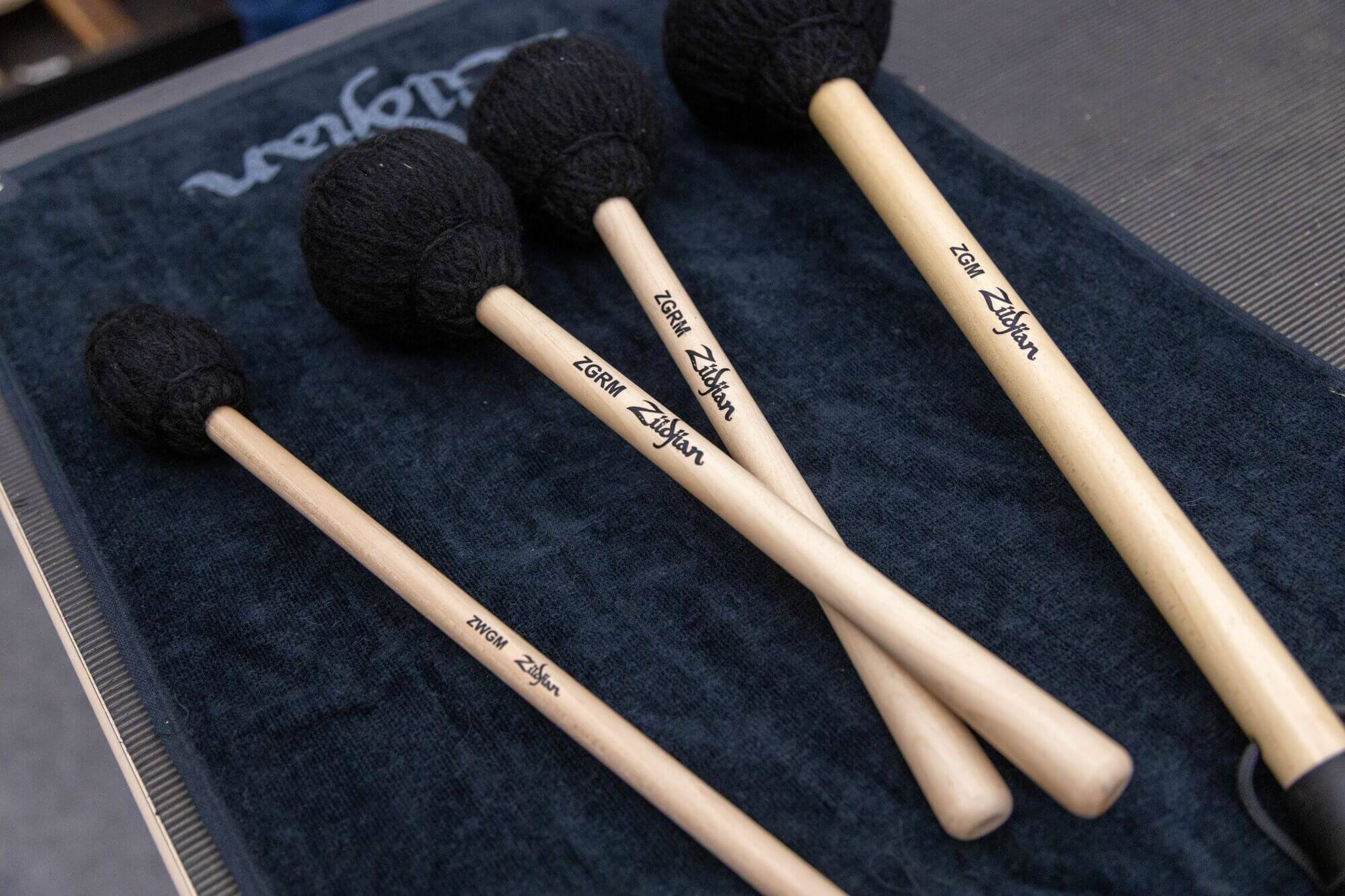 Zildjian Mallets & More Wind Gong Mallet Gongschlägel Garn Hickory