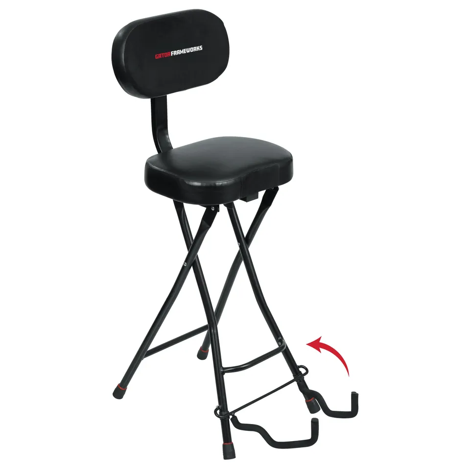 Gator Frameworks GFW-GTR-SEAT Gitarrensitz Stuhl klappbar 136 kg