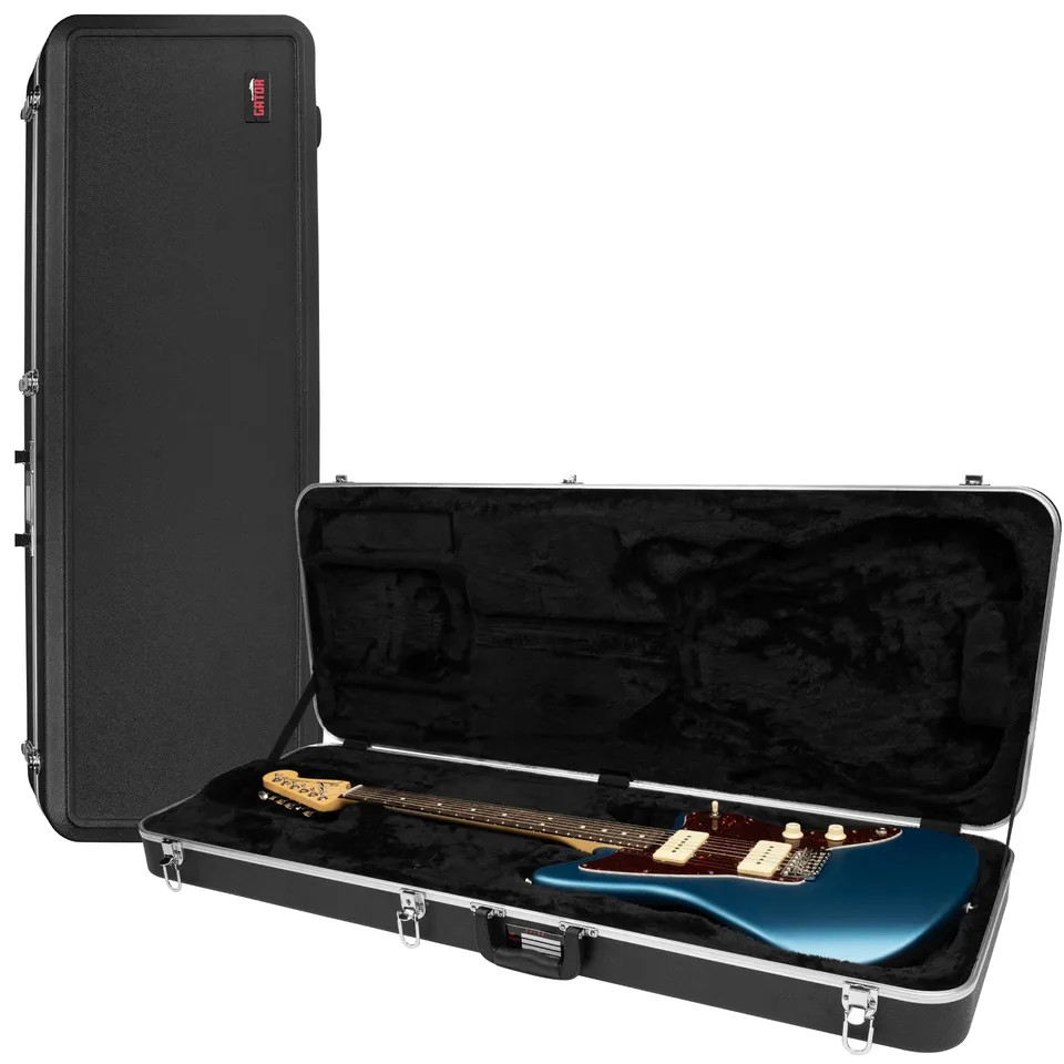 Gator Deluxe GC-JMASTER Jazzmaster Gitarrenkoffer ABS Schwarz
