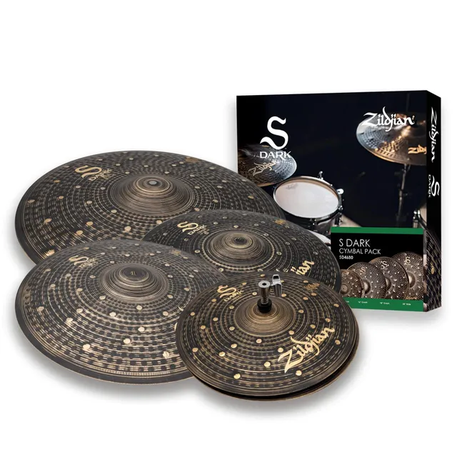 Zildjian S Family S Dark Becken Set 14 16 18 20 dunkel