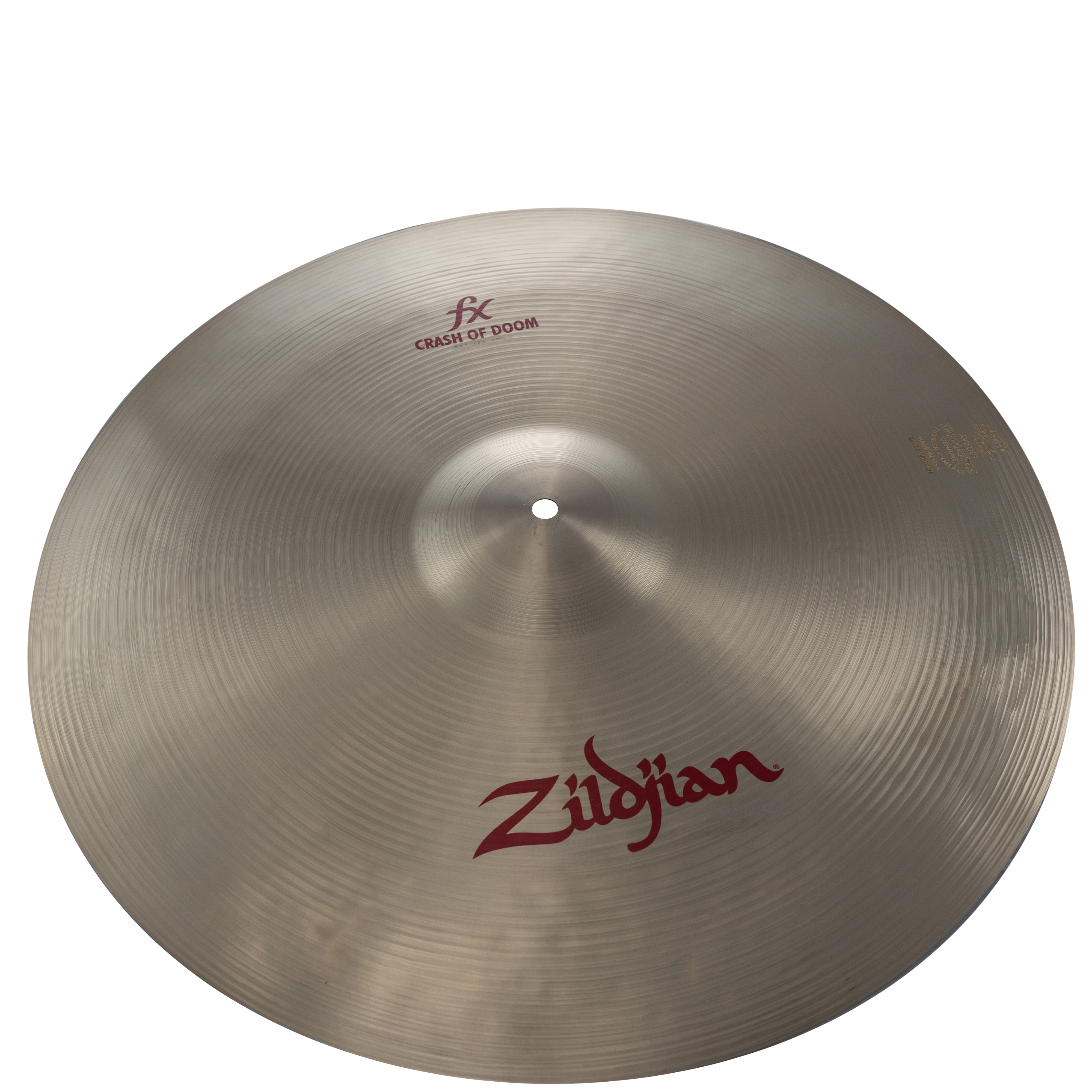 Zildjian FX Crashes of Doom Crash-Becken 20 Zoll trashig dunkel